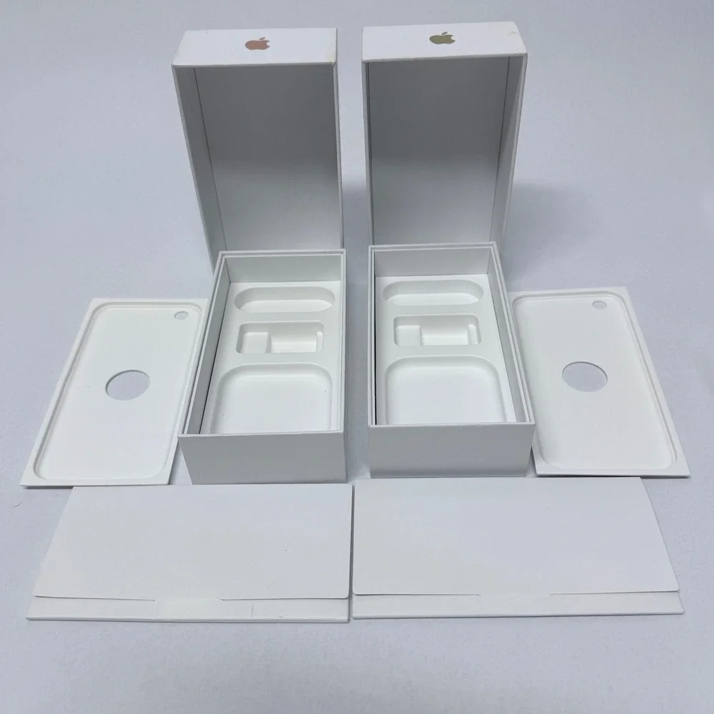 Apple iPhone 6s Empty Boxes Lot of 2 Gold 64GB Rose Gold 32GB with Trays
